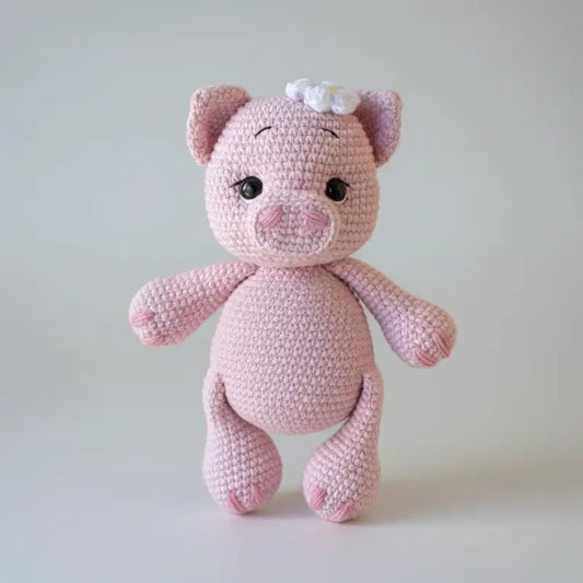 Crochet Cute Pig Toy