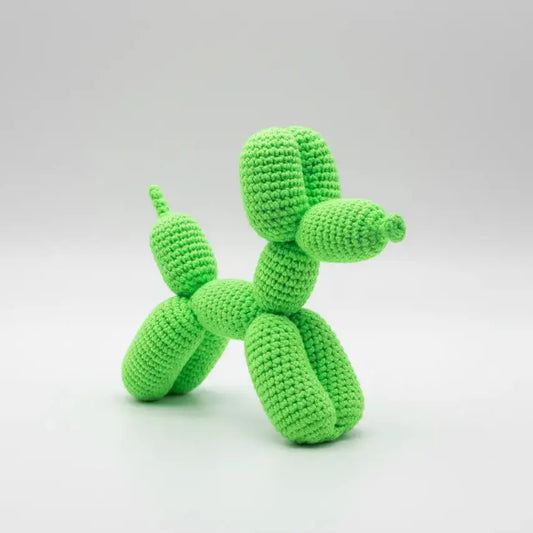 Handmade Crochet Balloon Style Dog Toy