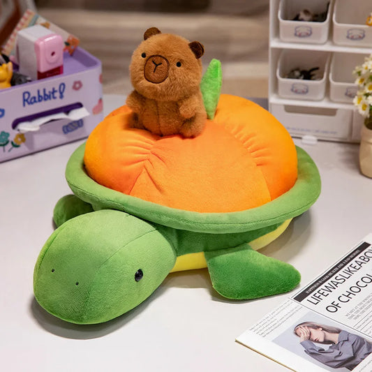Turtle and Capybara Backpack