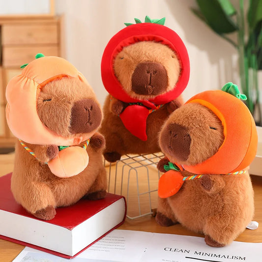 Veggie Capybara Plushie