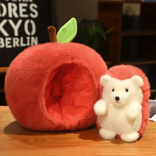 Apple Hedgehog Plushie