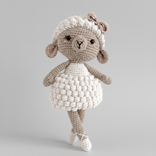 Crochet Cute Sheep Toy