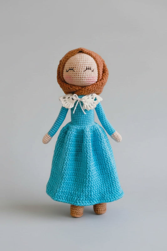 Hijab Doll – Handcrafted Crochet Toy - Joy Gift London