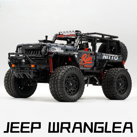 1: 6 Jeep Wrangler Off-Road Electroplating Black Limited Edition (2121 PCS)