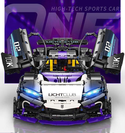 1: 10 Purple Mercedes AMG ONE, Detailed Reproduction, Cost-effective Choice (2244 PCS)