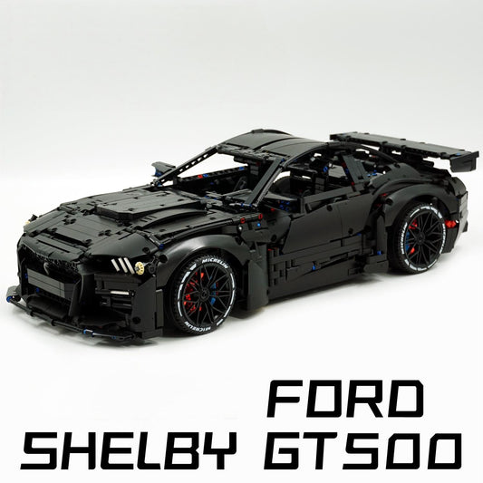 1: 8 Ford Shelby GT500, Matte Black Custom Version (3400PCS)