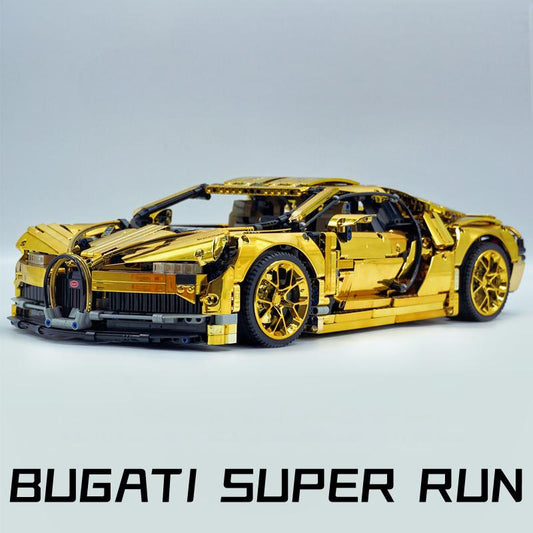 1: 8 Bugatti Chiron, Custom Modified Electroplated Mirror Gold Version (4031PCS)