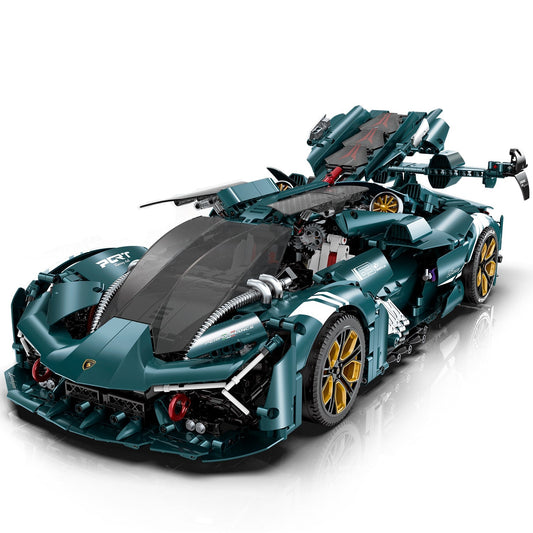 1: 8 Lamborghini Sports Car Building Sets, No Remote Control (3466Pcs)