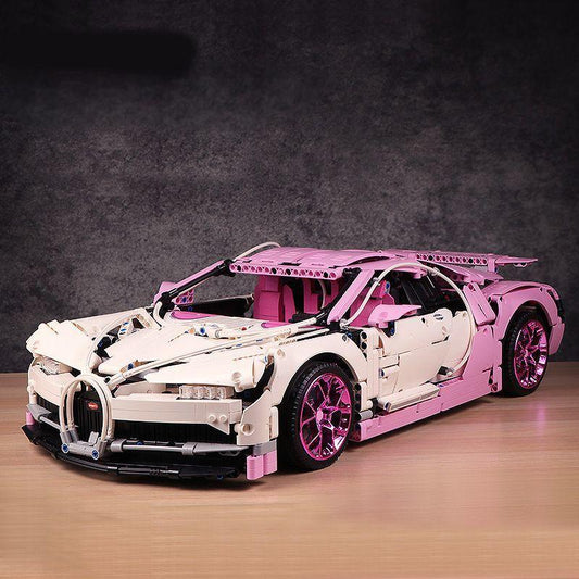 1: 8 Pink Bugatti Chiron Collector's Edition (4031 Pcs)