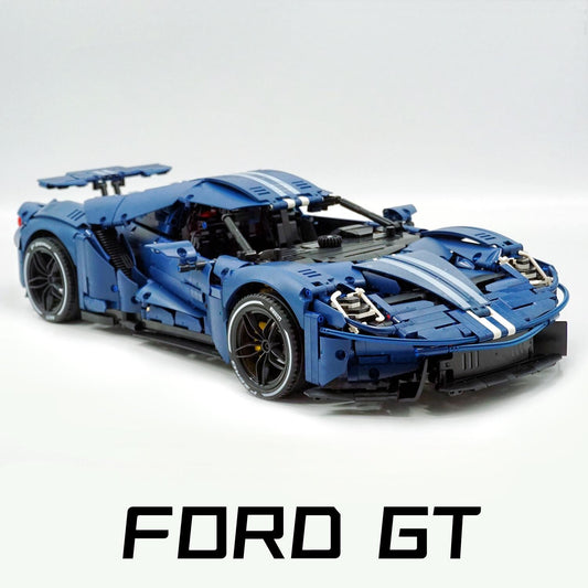 1: 8 Ford GT Blue Supercar (3056 PCS)