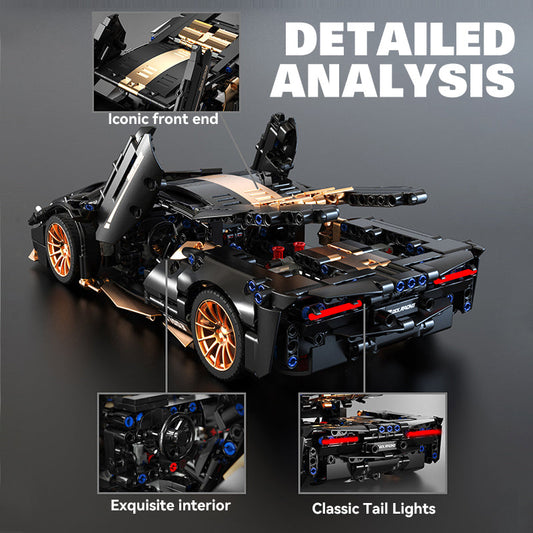 1:14 Lamborghini P1 Sports Car Building Sets, Collectable Model for Boys Men Teens (1309 Pcs)