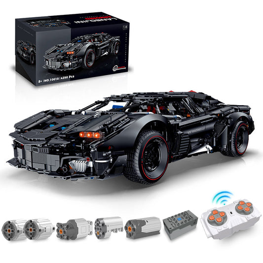 1: 8 Dark Armor Car Building Sets with Remote Control, Electric Lift Missile System, Electric Door (4290Pcs)