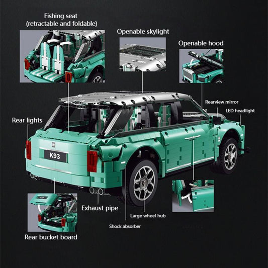 1:8 Rolls-Royce Cullinan with Remote Concrol | Bavbrick.com