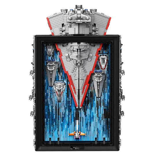 Giant Space Craft Aircraft Carrier, Wall Display, The Ultimate Collector's Set (5964 Pcs)