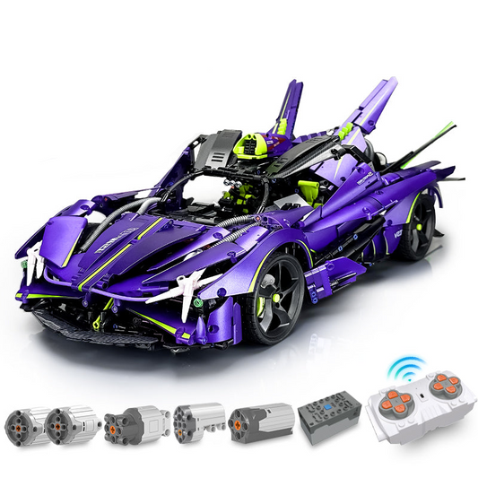 1: 8 Armor Apollo EVO Building Sets with Remote Control, Tail Propeller Can Rotate and Emit Light, Electric Door (3909Pcs)
