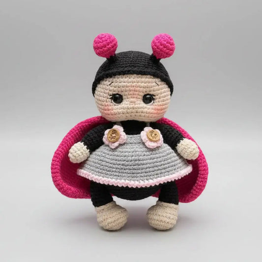 Crochet Adorable Ladybird Toy 🐞
