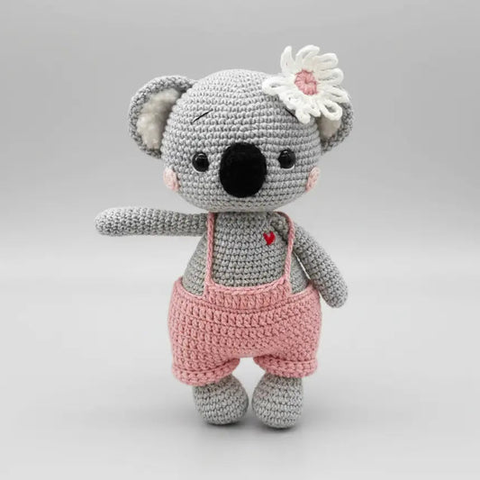 Crochet Cute Koala Girl Toy