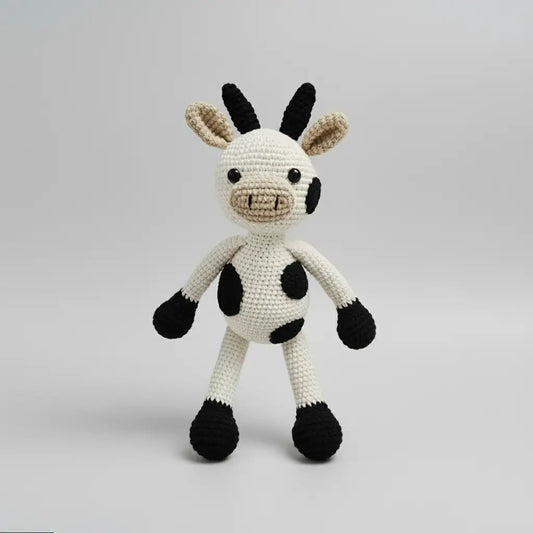 Crochet Little Cow Toy