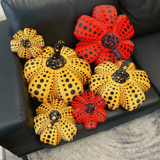 Funky Plush Pumpkins