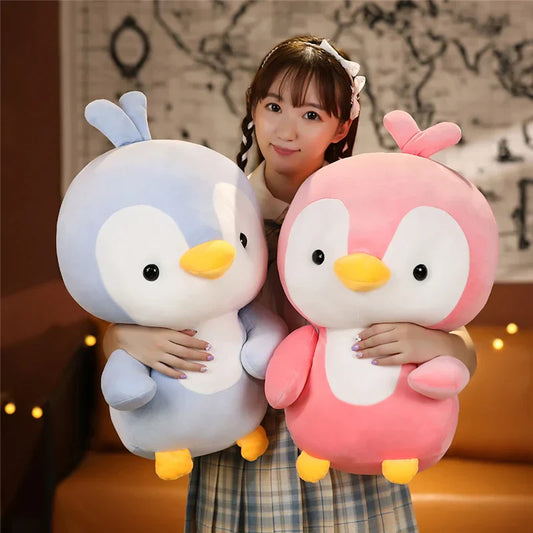 Frosty Friends: Colorful Penguin Plush Collection