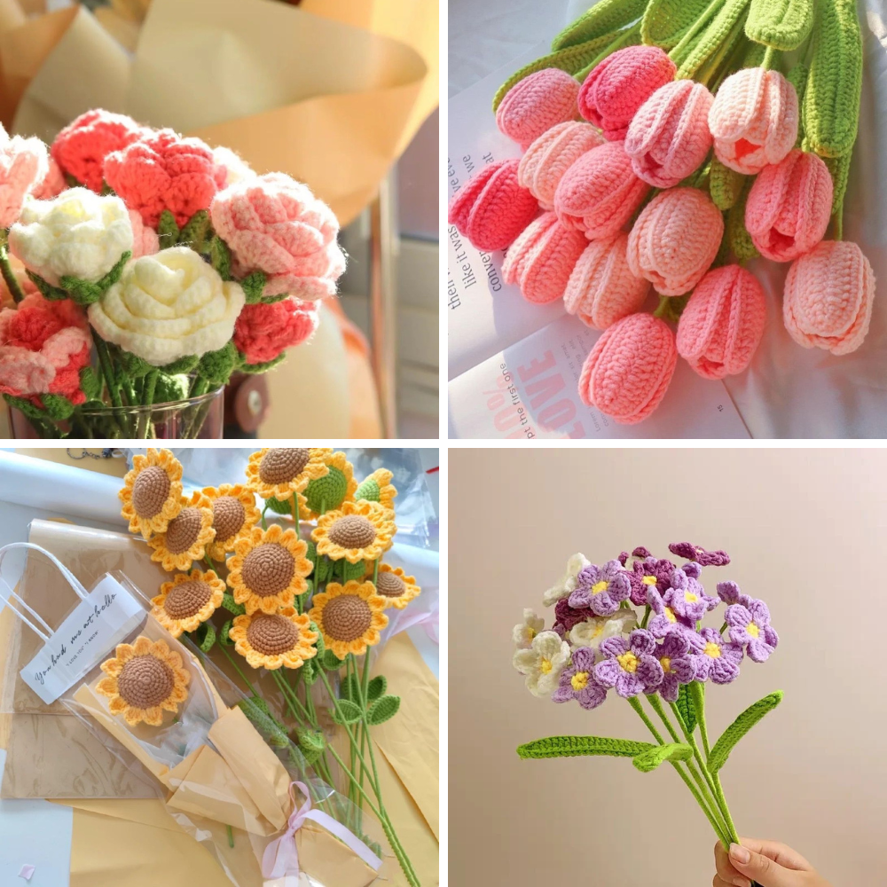 Handmade Crochet Flowers