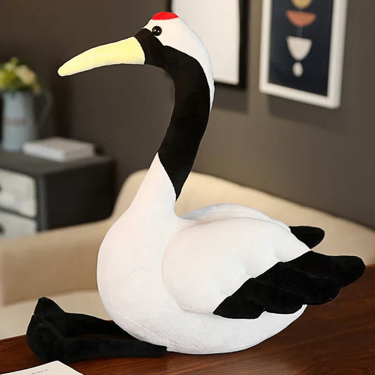 Red-Crested Crane Plush