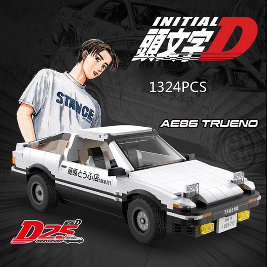 Initial D Toyota AE86, Genuine Authorized collector's Edition(1324 Pcs)