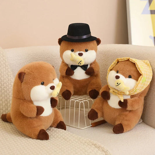Fishy Otter Friends Plushies