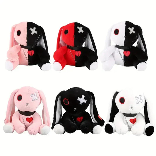 Dark Emo Rabbit Plushie