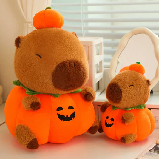 Capybara Pumpkin Plushies