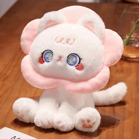 Floral Kitten Plush