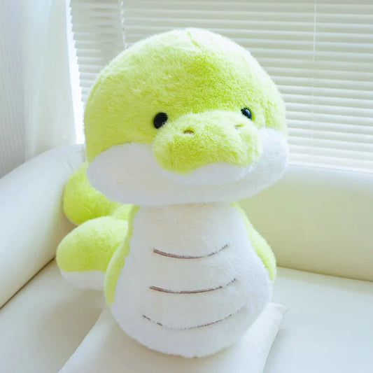 Small Green Wild Snake Plushie