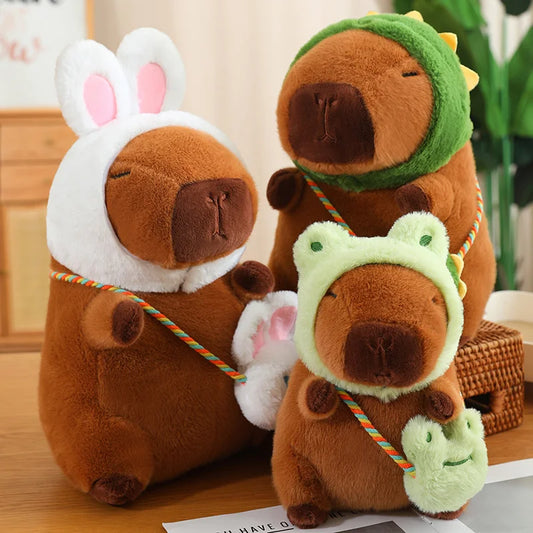 Capybara Costume Party Plushies