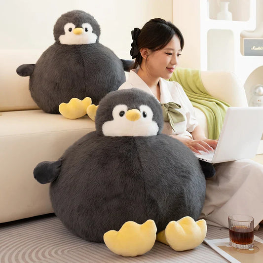 Giant Round Penguin Plushie
