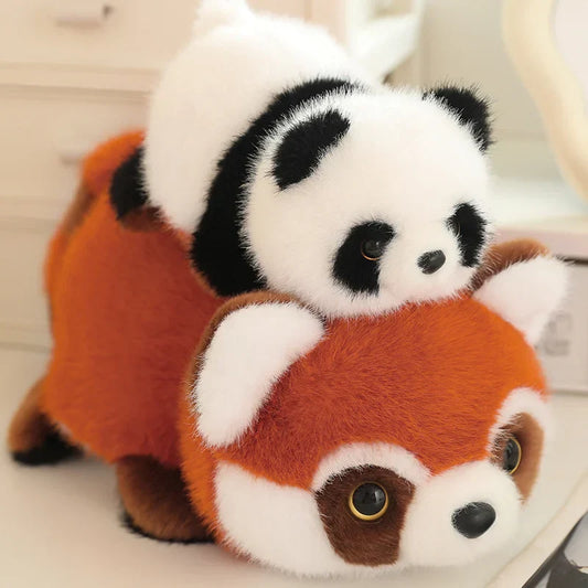Two-in-One Cuddle Buddy Panda Plush