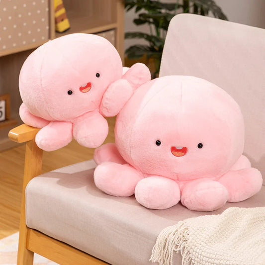 Plushy Pink Octopus