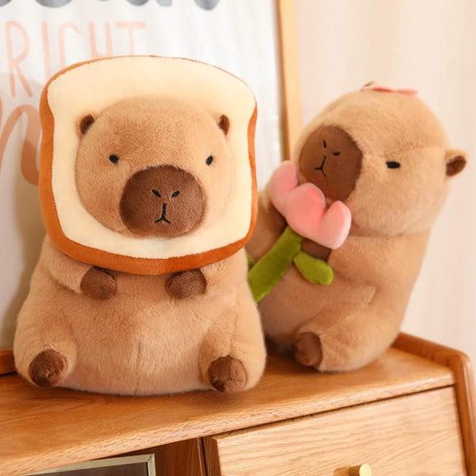 Amusing Capybara Plushies With Accessories
