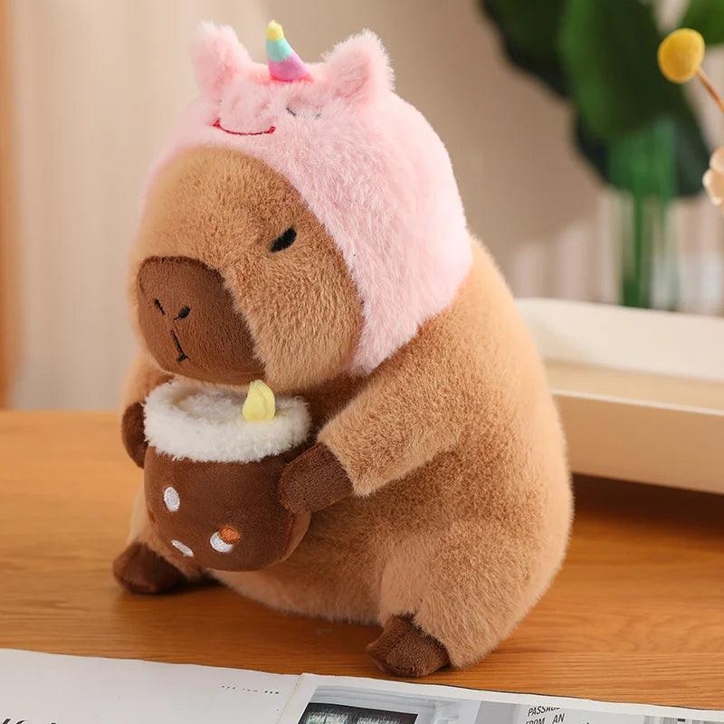 Amusing Capybara Plushies With Accessories - MoeMoeKyun