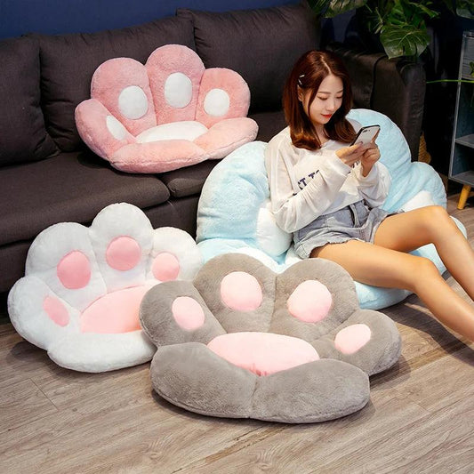Cozy Cat Paw Shaped Pillow & Hand Warmer
