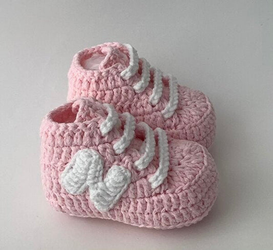 Crochet Baby Sporty Shoes/Booties