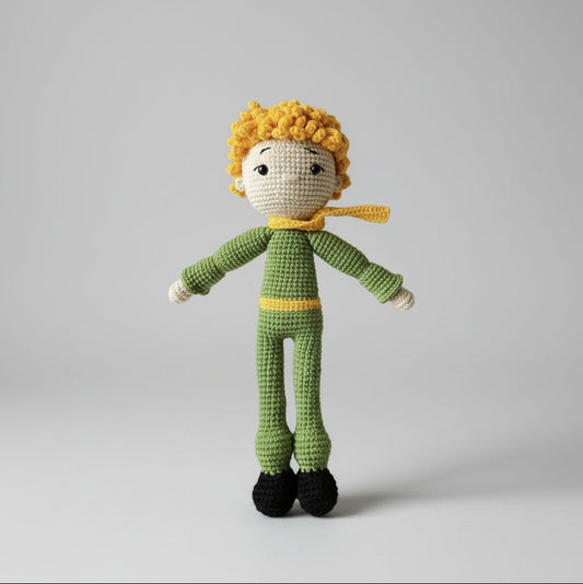 Crochet Little Prince Doll Toy