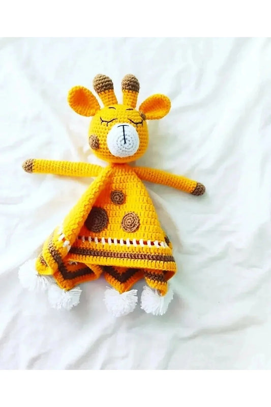 Crochet Newborn Sleeping Mate Giraffe