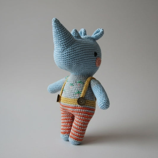 Crochet Rhinoceros Toy