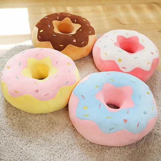 Delightful Donut Plush Pillows