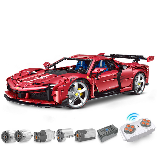 1: 8 Ferrari SF90 Building Set – Ultimate Remote Control Supercar (3982Pcs)
