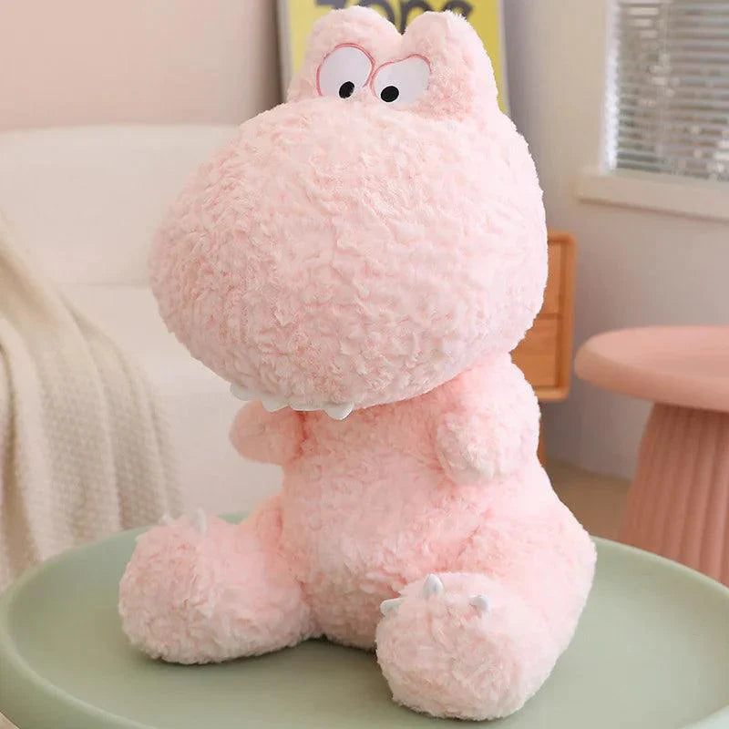 Fluffy Dinosaur Plushies In Pastel Colors | New - MoeMoeKyun