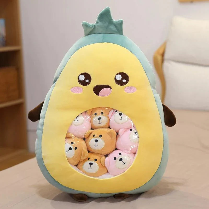 Happy Fruit Bag Plushies - MoeMoeKyun
