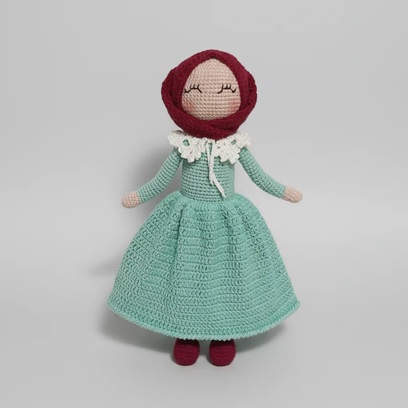Hijab Doll – Handcrafted Crochet Toy - Joy Gift London