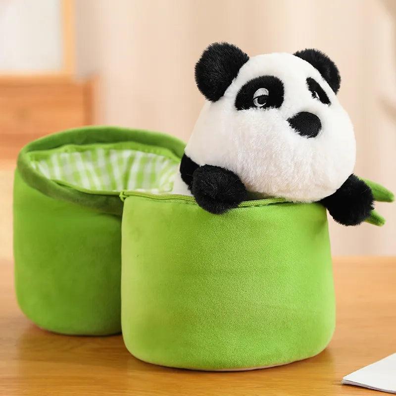 Kawaii Bamboo Tube Panda Set | NEW - MoeMoeKyun