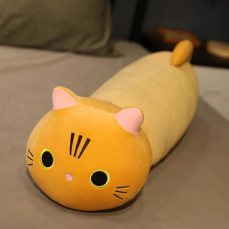 Kawaii Cats Long Pillow Plushies - MoeMoeKyun